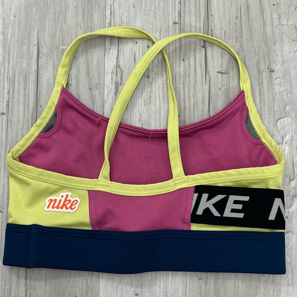 Nike Icon Clash Light-Support Retro Racerback 90s Style Sports Bra XS - Picture 2 of 10